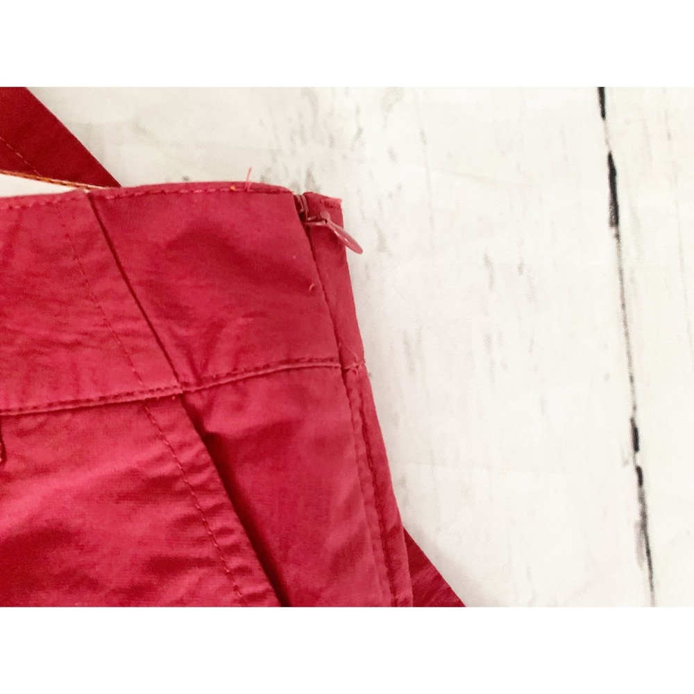 Dockers Red Skirt Skort Size 10 - Picture 6 of 7
